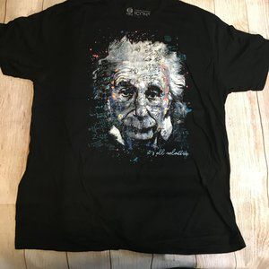 Einstein graphic tee - new never worn